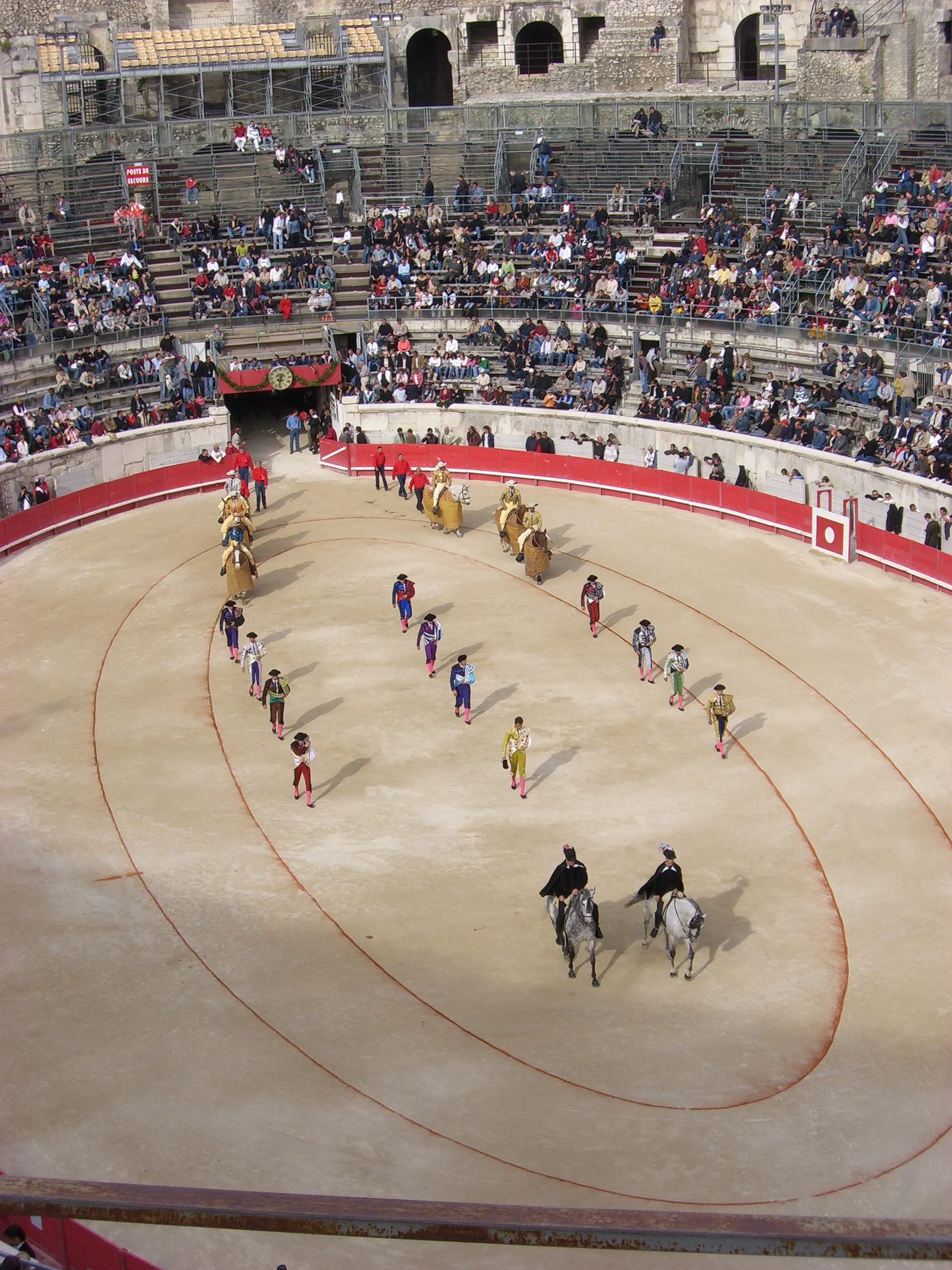 2006 Jun - Bullfights ceremony at Arène de Nîmes - Nîmes